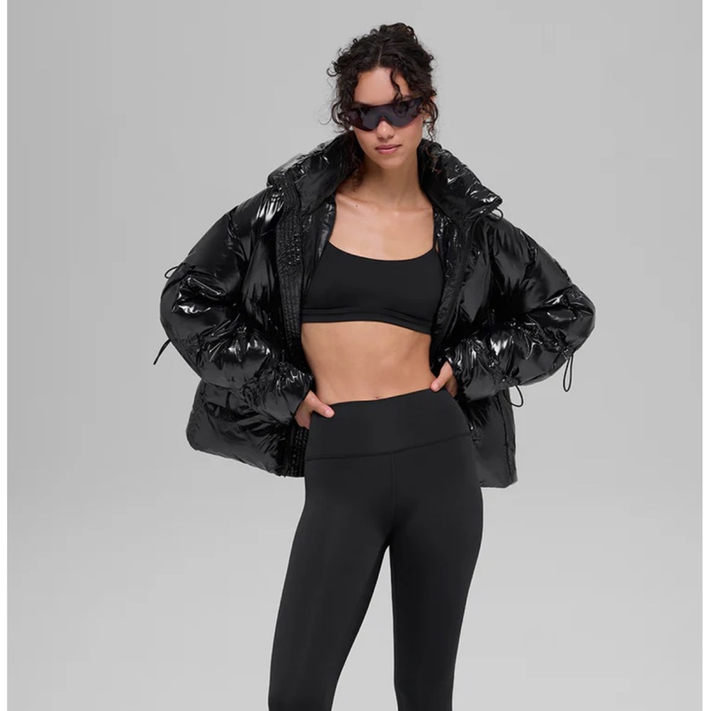 Black Puffer Jacket - image 2